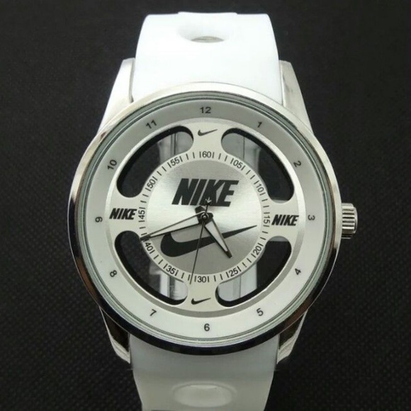 Nike Other - Nike Hollow Analog Sports Watch White Face Dial